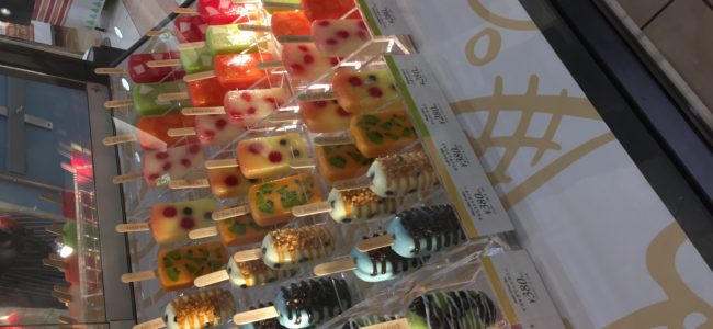 コールドストーンのアイスキャンディ