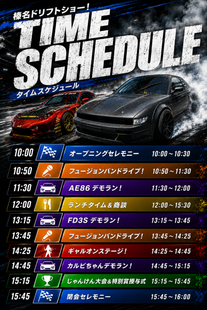 HARUNA DRIFT SHOW 2026